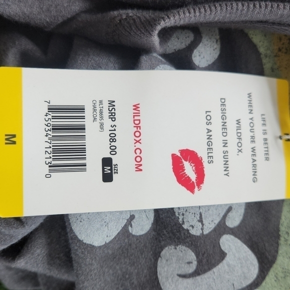 New WILDFOXEasy Does It Sommers Sweatshirt - Picture 8 of 8